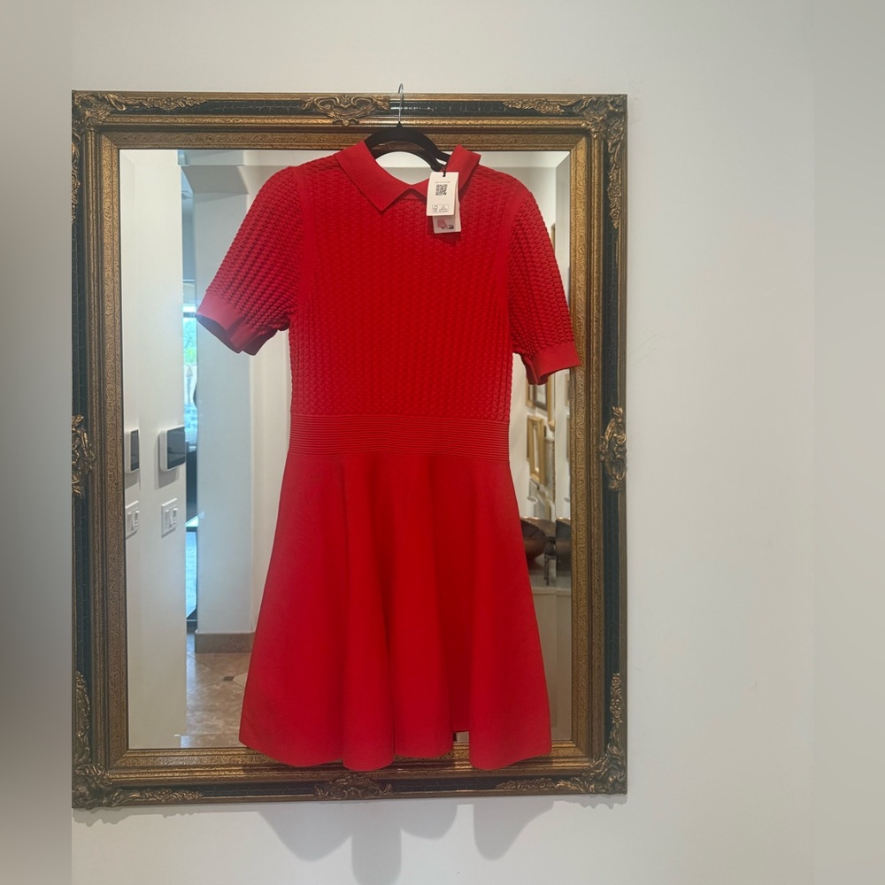 Ted Baker Red Knit Dress - NWT